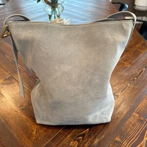 Margot Suede Bucket Bag